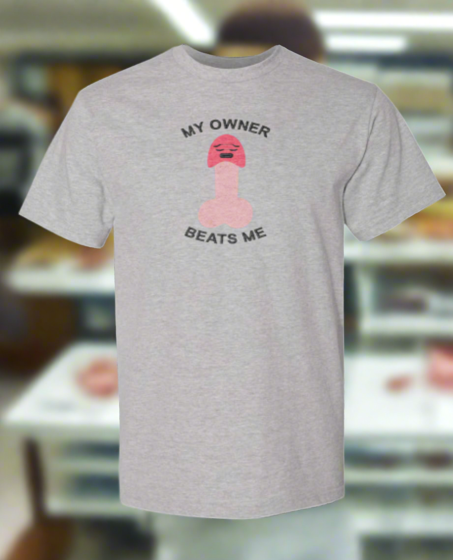 Embroidered My Owner, Short Sleeve, Classic Fit, T-Shirt