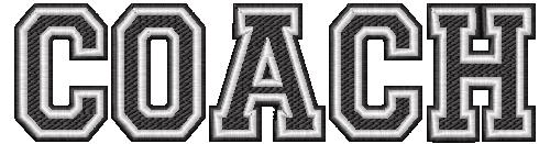 COACH Digital Embroidery Machine File