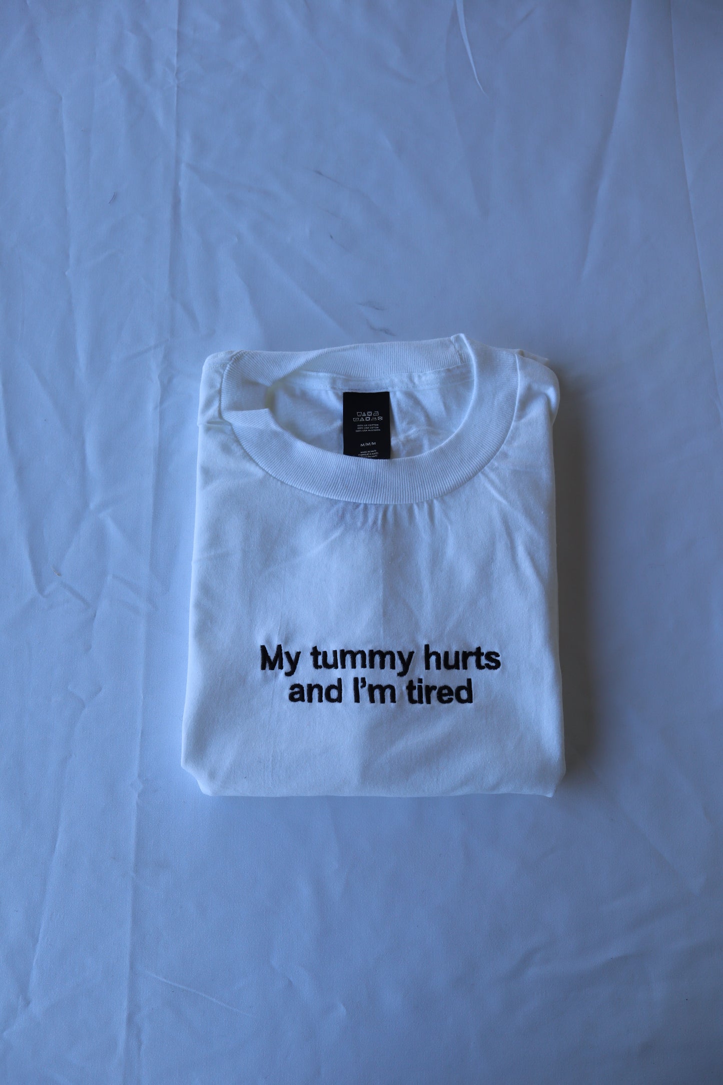 My Tummy Hurts but I Have to Clock In, Hoodie or Crew Neck Long Sleeve, Classic fit, Unisex, Adult