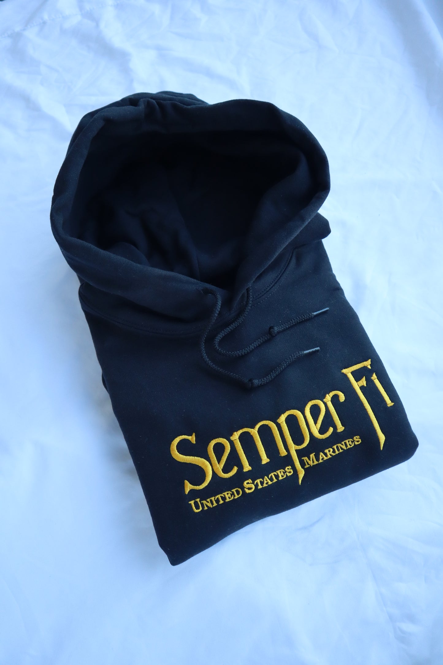 Semper Fi United States Marines, Long Sleeve, Classic Fit, Unisex Adult, Hoodie or Crew Neck Sweatshirt