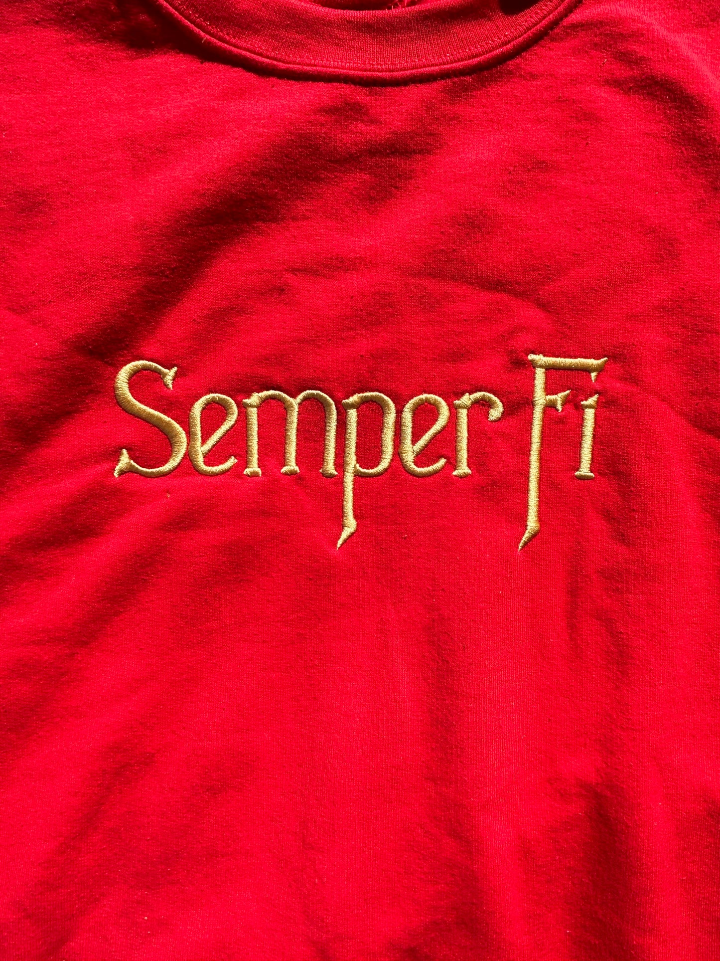 Semper Fi United States Marines, Long Sleeve, Classic Fit, Unisex Adult, Hoodie or Crew Neck Sweatshirt