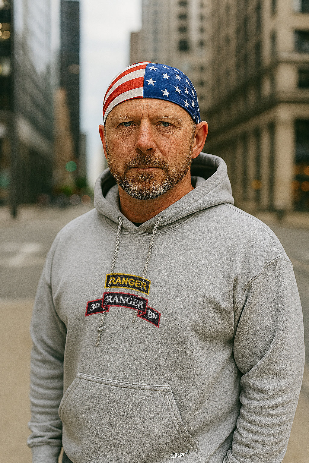 Embroidered, US Army Ranger 75th Regiment 3rd Battalion, Hoodie or Crew Neck Sweatshirt, Long Sleeve, Classic Fit, Unisex Adult