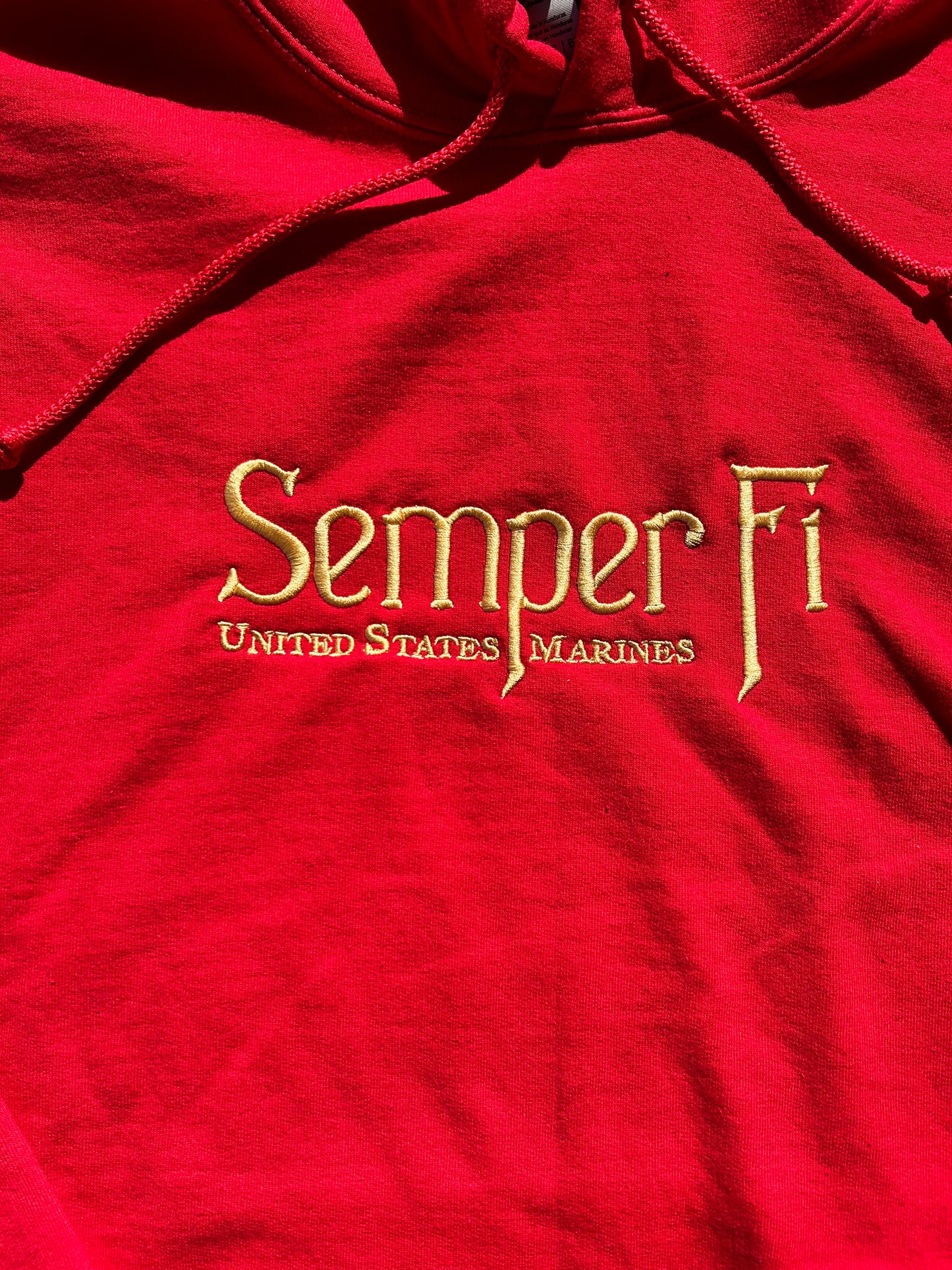 Semper Fi United States Marines, Long Sleeve, Classic Fit, Unisex Adult, Hoodie or Crew Neck Sweatshirt