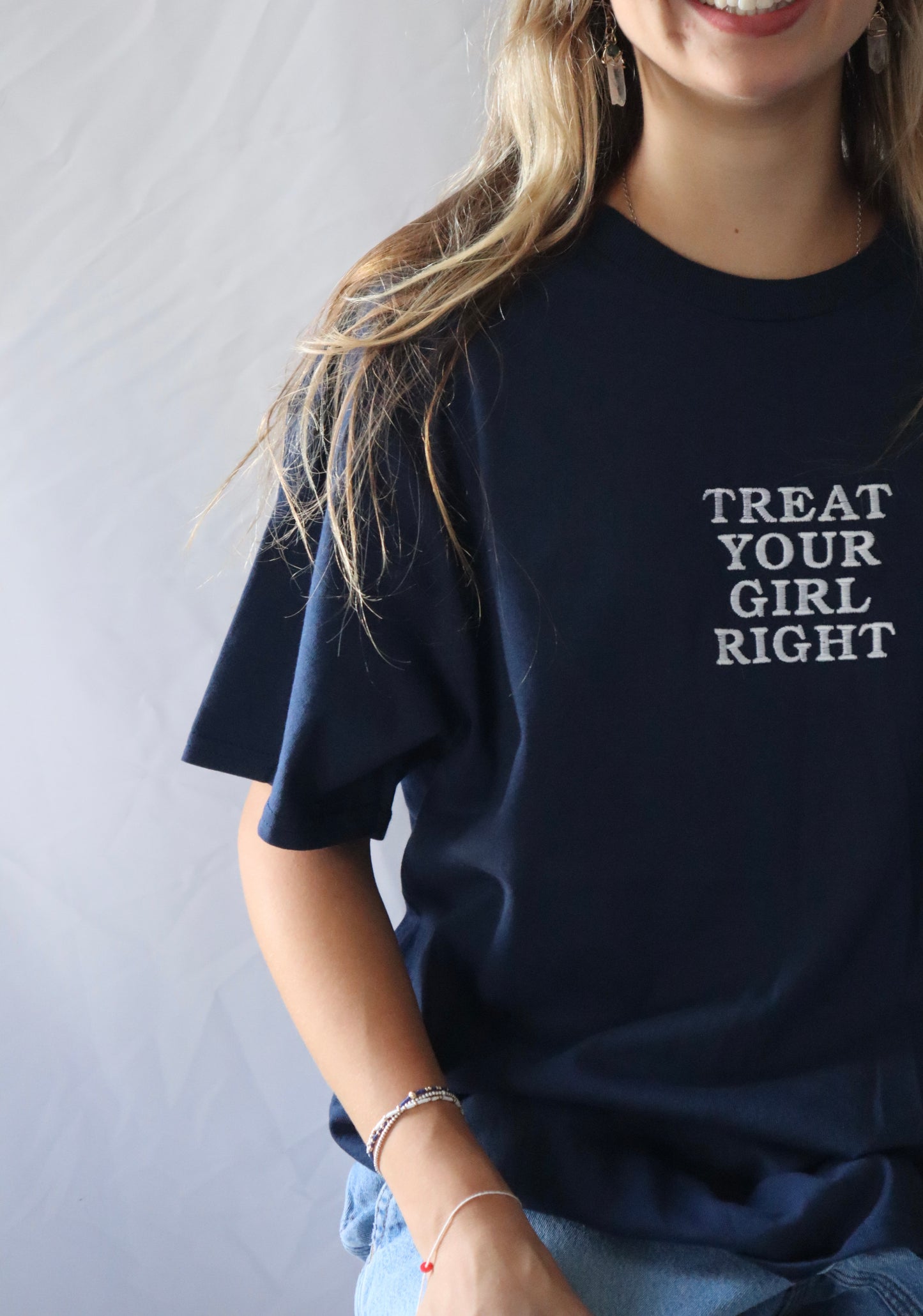 Treat Your Girl Right, Short Sleeve, Modern Classic Fit, Unisex, Adult T-Shirt