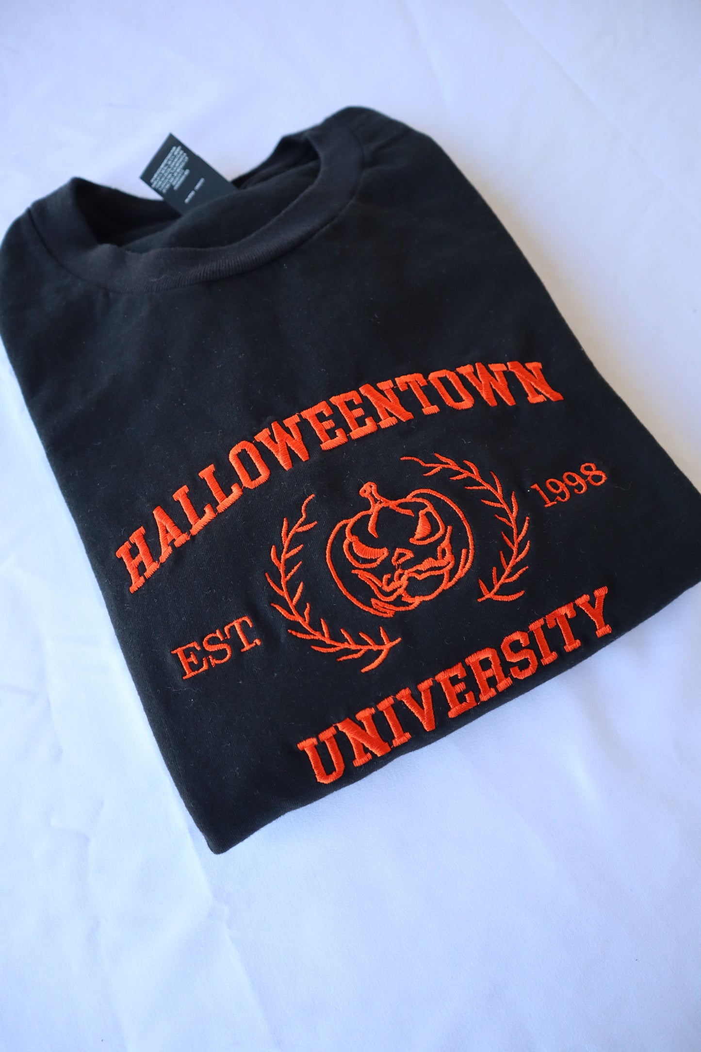 Halloweentown University, Long Sleeve, Classic Fit, Unisex Adult, Hoodie or Crew Neck Sweatshirt