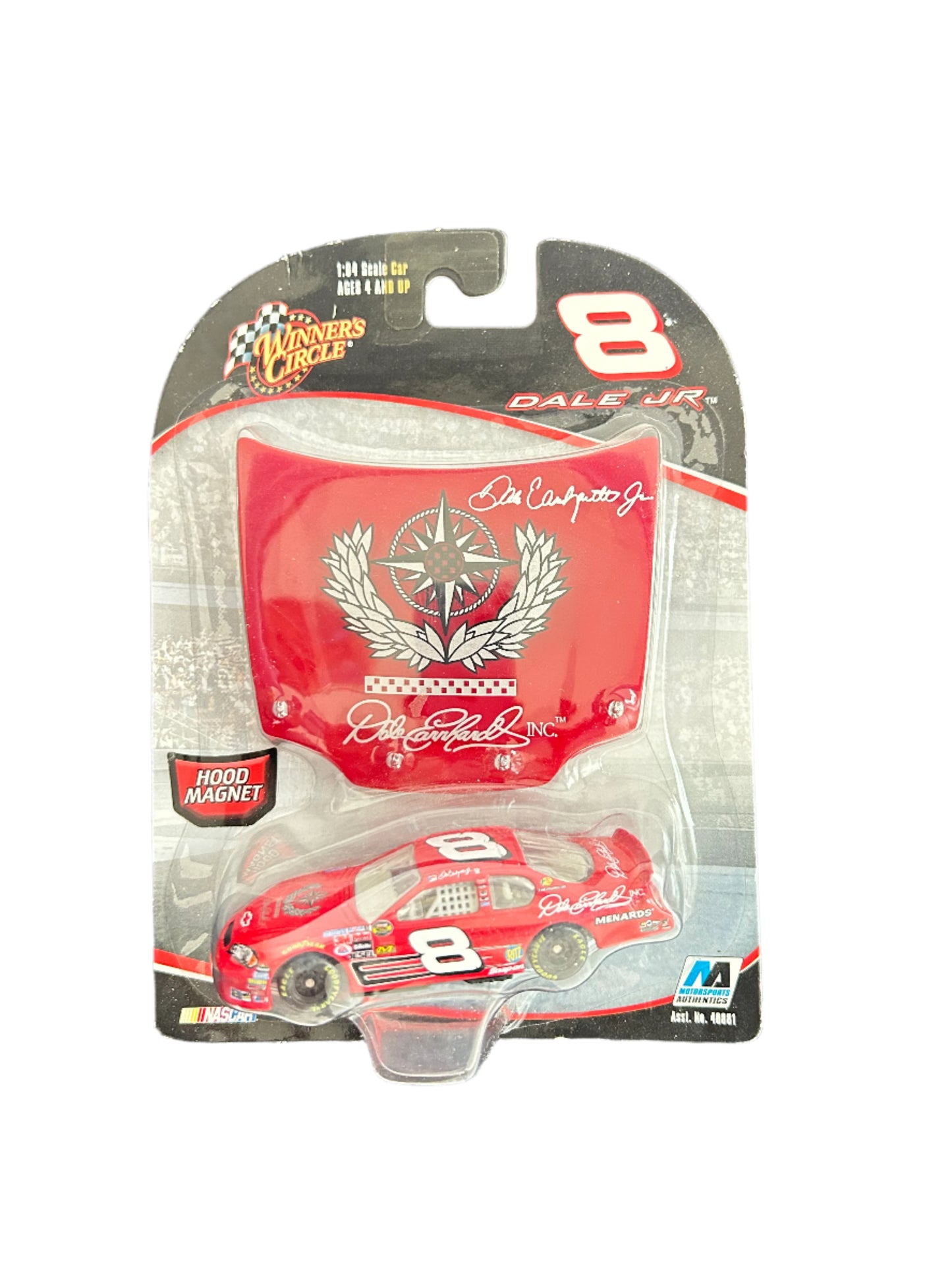 Dale Earnhardt Jr. NASCAR Winners Circle 1/64 Car with Hood Magnet 2006