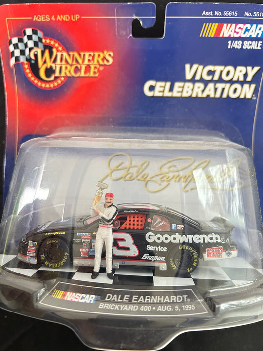 Dale Earnhardt Sr #3 Brickyard 400 August 5, 1995 Winner's Circle 1:43 Scale