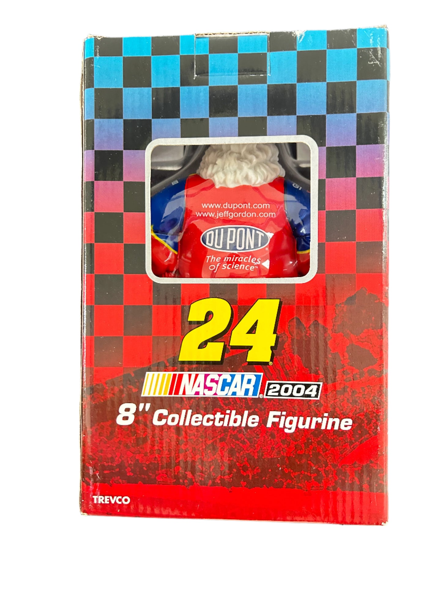 JEFF GORDON 24 TREVCO 2003 NASCAR RACING 8" DUPONT Santa FIGURINE